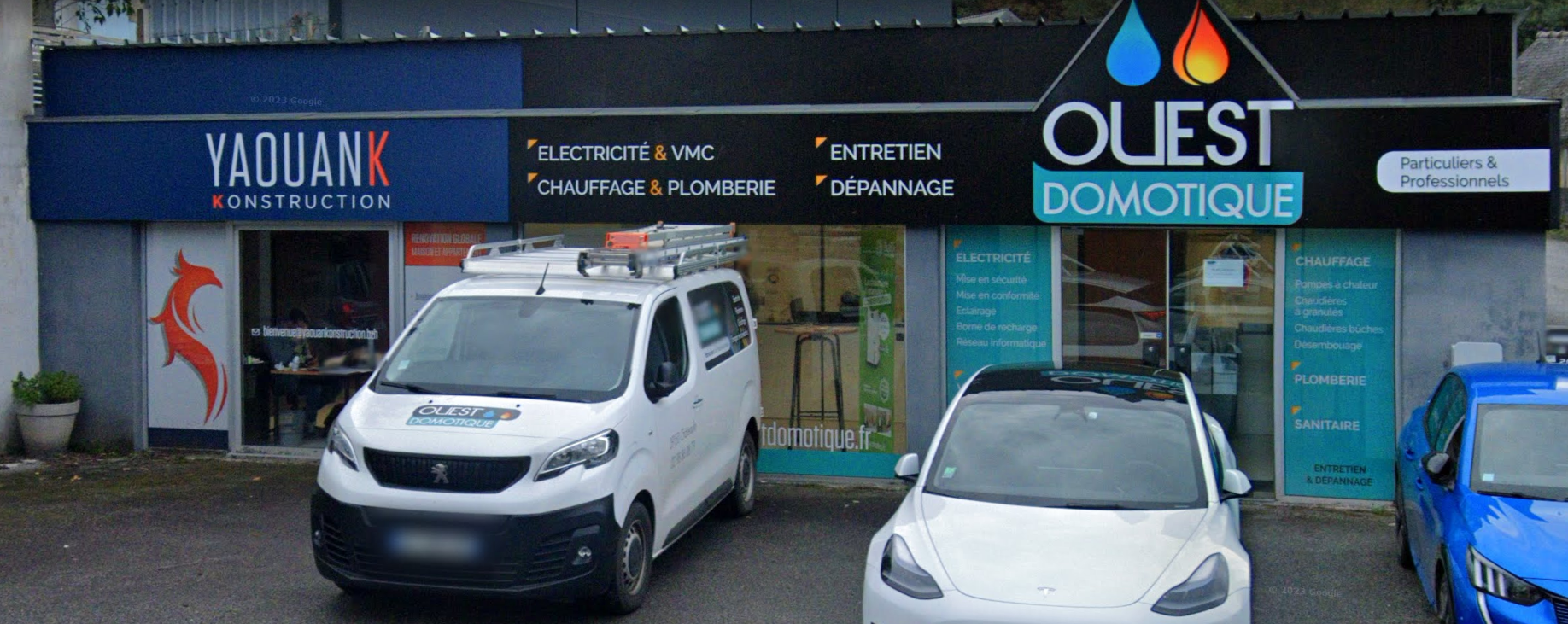 ouest domotique plombier chauffagiste électricien à Chateaulin